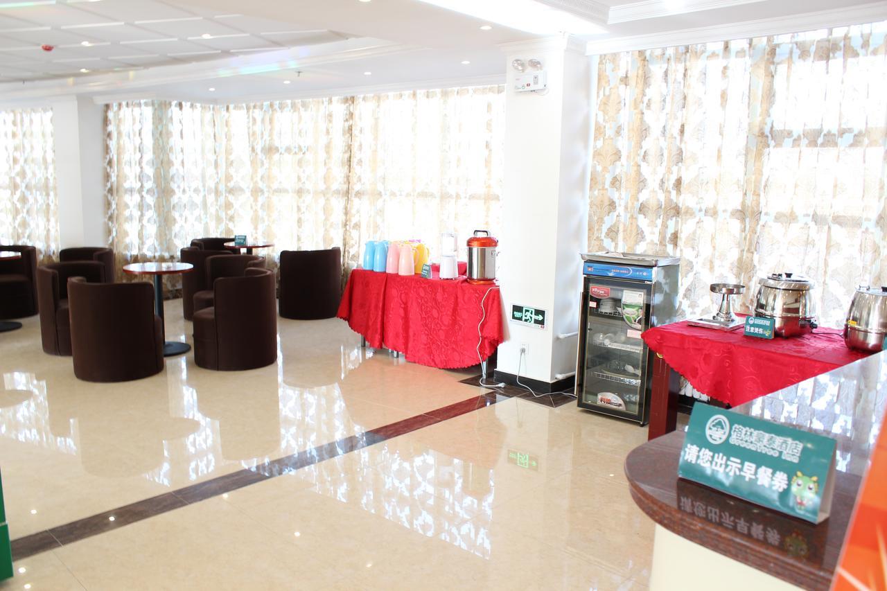 Greentree Inn Zhejiang Ningbo Dongqian Lake Yinxian Avenue North Mozhi Road Business Hotel Buitenkant foto
